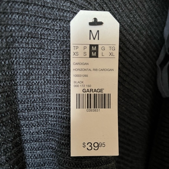 Garage Ribbed Cardigan - Picture 2 of 4